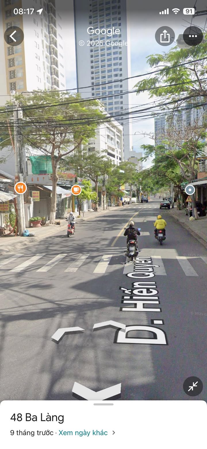 Đất nền đường Dương Hiến Quyền, Bắc Nha Trang 121.8m² giá 13.5 tỷ - Cơ hội đầu tư sinh lời!