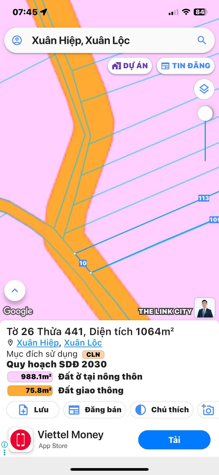 Đất nền Xuân Hiệp 1080m² giá 1.15 tỷ - Đầu tư sinh lời hấp dẫn!