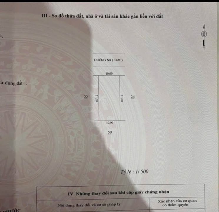 Bán đất khu dân cư CSDP Tân Phú, Đồng Xoài 210m² - Giá chỉ 1.53 tỷ!