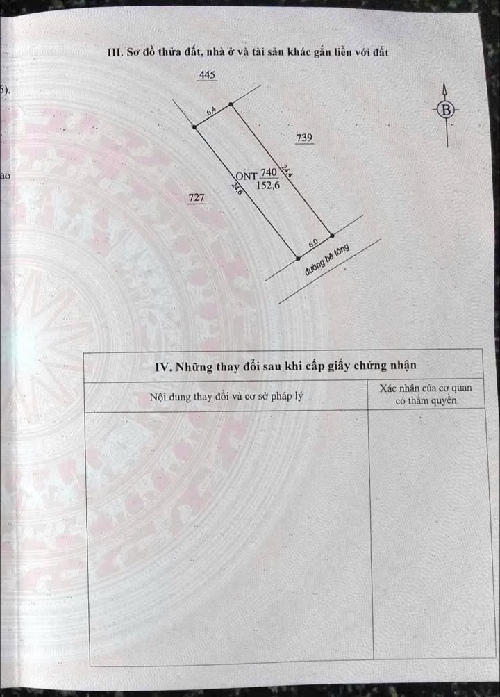 Đất thổ cư 152m² tại Cụm công nghiệp Thọ Nguyên - Giá chỉ 400 triệu!