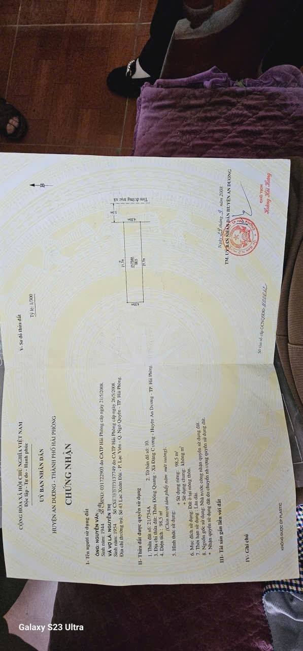 Nhà 2 tầng Đặng Cương An Dương 98.5m² chỉ 3.5 tỷ - Kinh doanh thuận lợi!