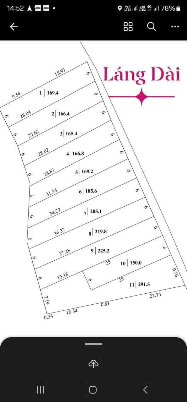 Đất nền Láng Dài 228m² giá 599 triệu - Sổ hồng riêng, gần chợ và tiện ích đầy đủ!