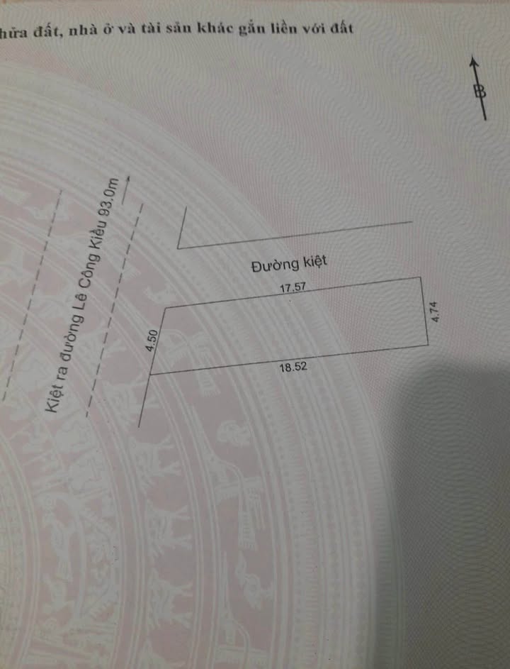 Lô đất Hòa Khánh Bắc 81,2m² giá 1,85 tỷ - Sổ đỏ lâu dài, xây dựng thoải mái!
