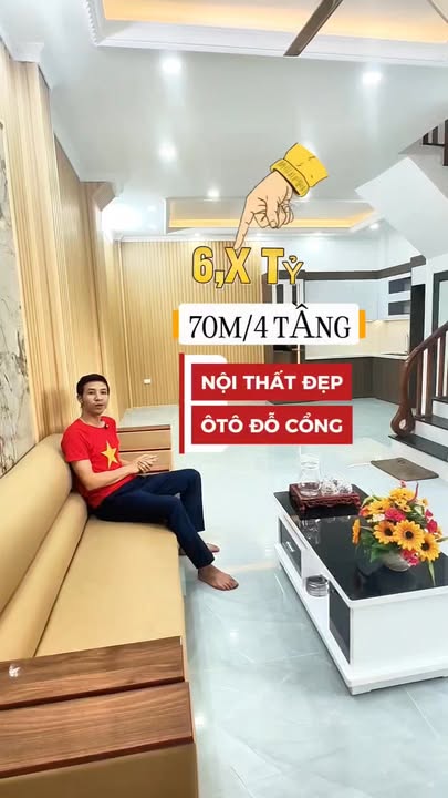 Nhà Liên Ninh 70m² giá thỏa thuận - Nội thất đẹp, ô tô đỗ cổng!