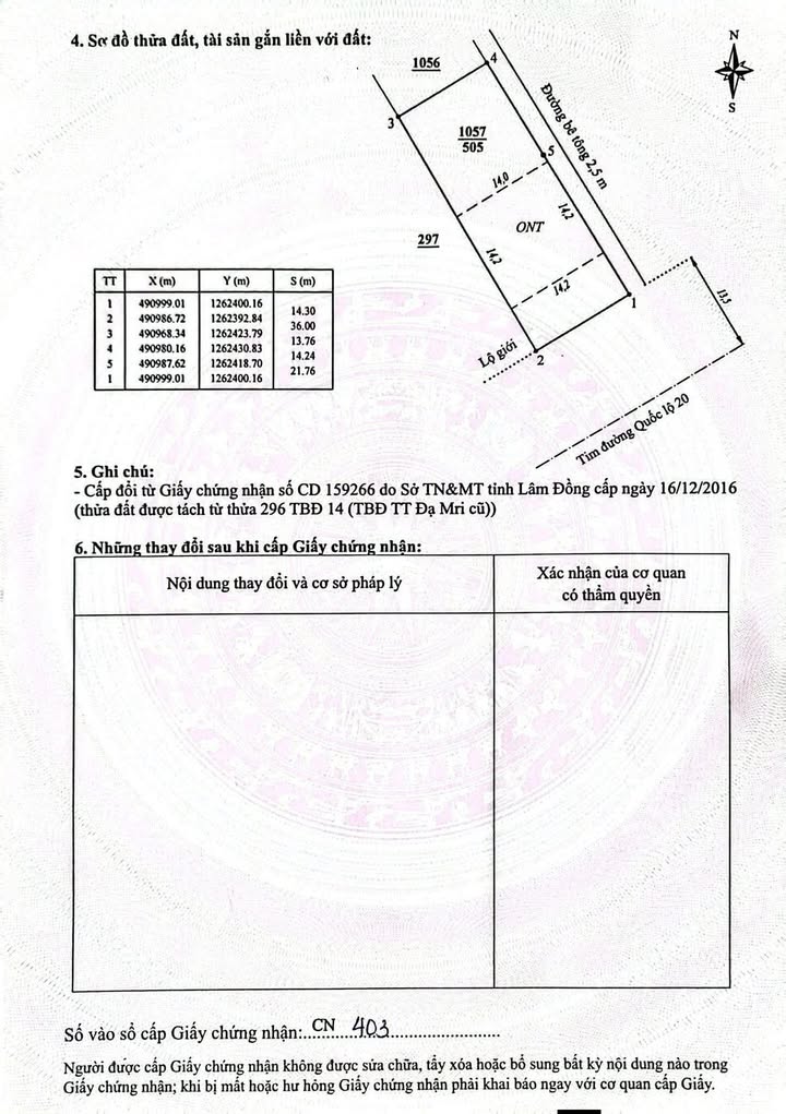 Đất nền 450m² Đạ M'ri giá 4.55 tỷ - Đầu tư sinh lời ngay!