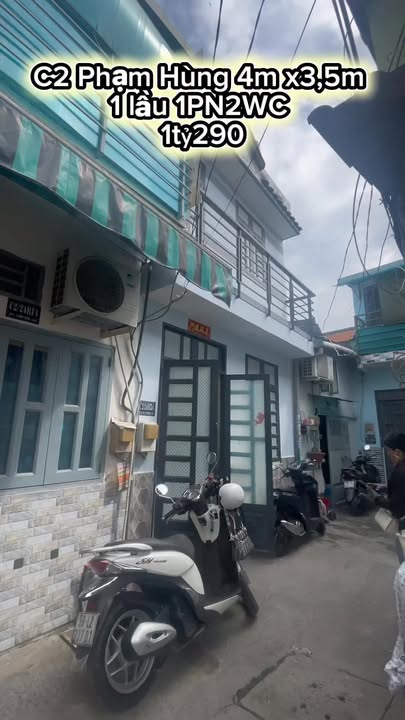Nhà bán Hẻm C2 Phạm Hùng Quận 8, 14m² giá 1.29 tỷ - Nhà sạch, vào ở ngay!