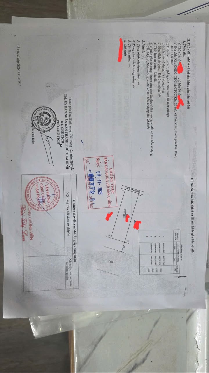 Đất nền Phú Xuân, Thái Bình 63m² - Chính chủ bán, giá thương lượng!