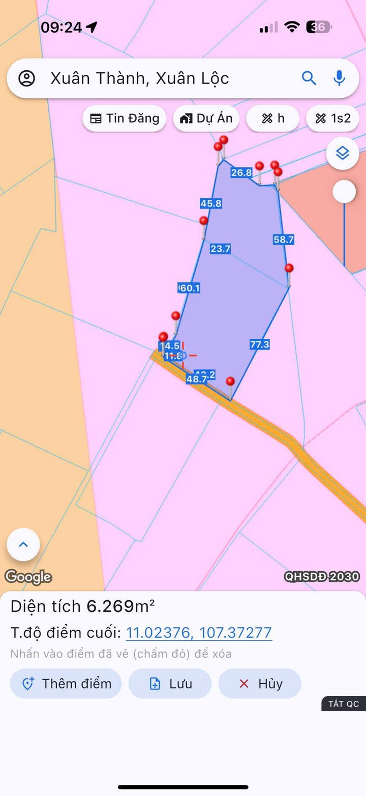 Đất nền Xuân Thành 6100m² giá thỏa thuận - Đầu tư sinh lời lý tưởng!