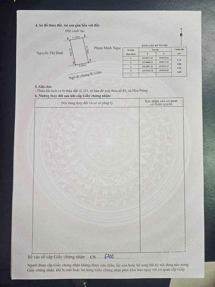 Đất nền Hoa Động Thủy Nguyên 48.5m² giá 1.2 tỷ - Ngõ ô tô thuận tiện di chuyển!