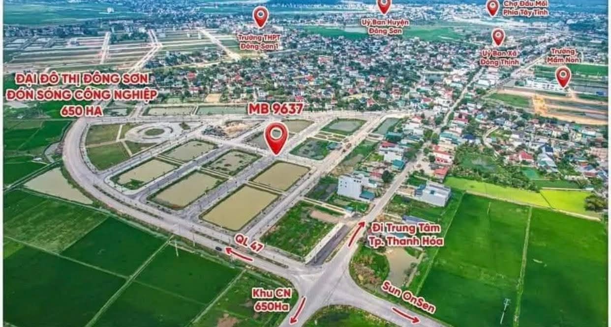 Đất nền Đông Thịnh, Đông Sơn 117m² - Vị trí đắc địa, tiềm năng sinh lời cao!