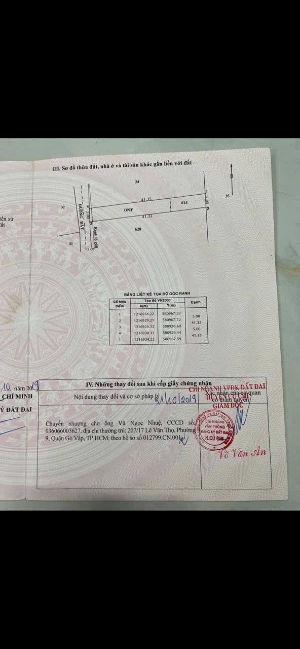 Đất nền Tân An Hội, Củ Chi 208m² giá 1.65 tỷ - Đầu tư sinh lời ngay!