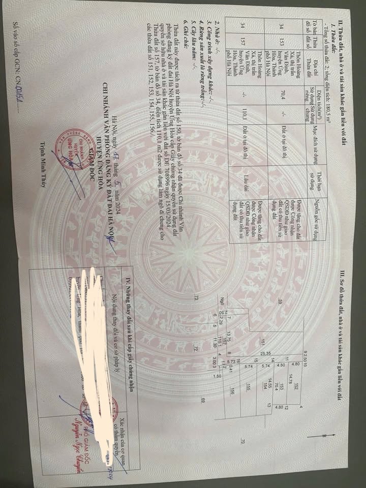 Đất nền Vân Đình 70.4m² giá 2 tỷ - Sổ đỏ chính chủ, vị trí đắc địa!