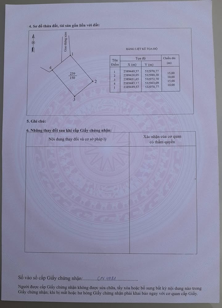 Đất thổ cư 150m² tại Yên Kỳ, Hạ Hòa - Sổ đỏ chính chủ, giá hợp lý!