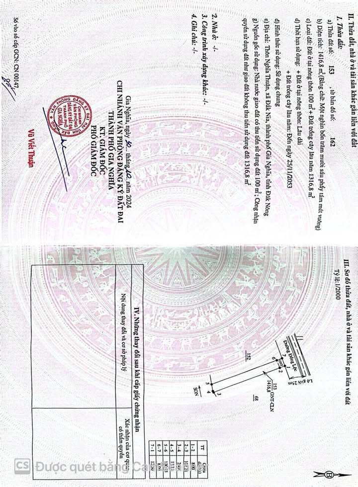 Đất thổ cư 100m² Quốc Lộ 28A Đăk Nia - Giá chỉ 210 triệu - Đầu tư sinh lời ngay!