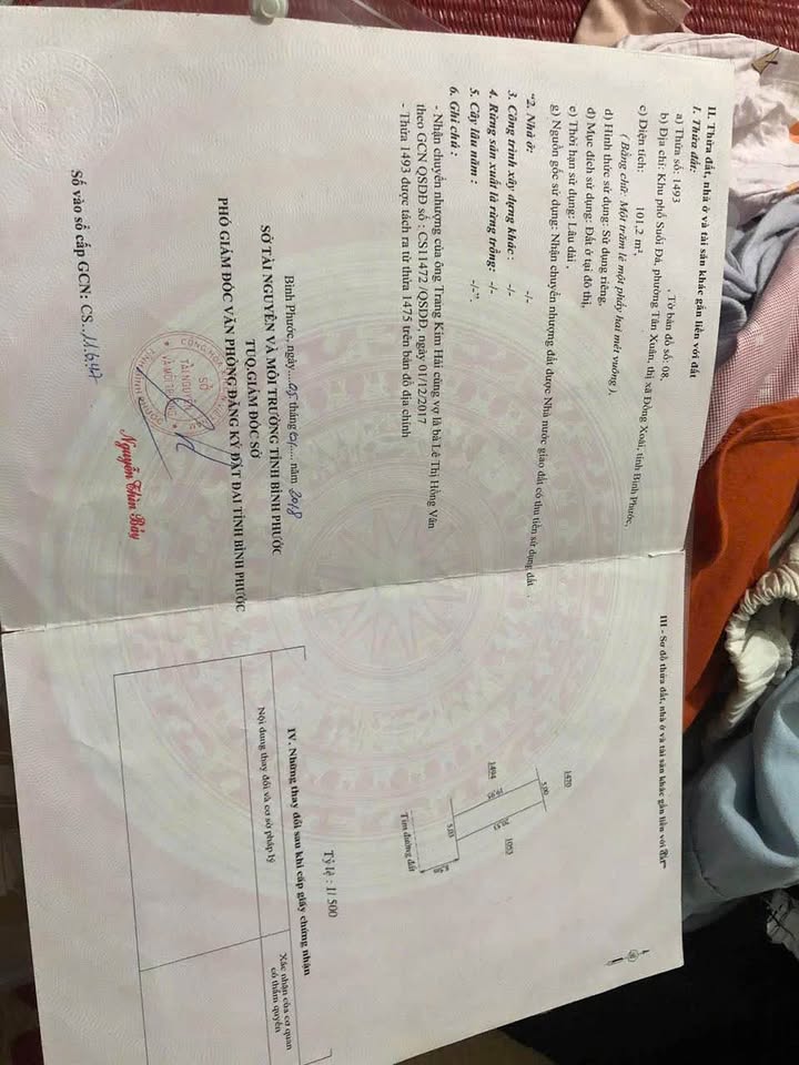 Nhà phố Tân Xuân, Đồng Xoài 100m² giá 1.13 tỷ - Sổ đỏ chính chủ!