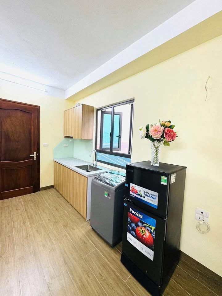 Căn hộ cho thuê tại 124/63/1 Vĩnh Tuy - Phòng full đồ, an ninh tốt!