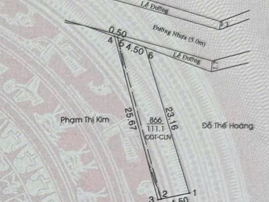 Đất nền hẻm 109 Nguyễn Thái Bình, phường Phú Lợi 120m² giá 3.05 tỷ - Đầu tư sinh lời nhanh chóng!