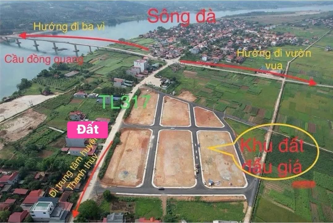 Đất mặt đường 317, xã Đồng Trung, Thanh Thủy 125m² - Đầu tư lý tưởng!