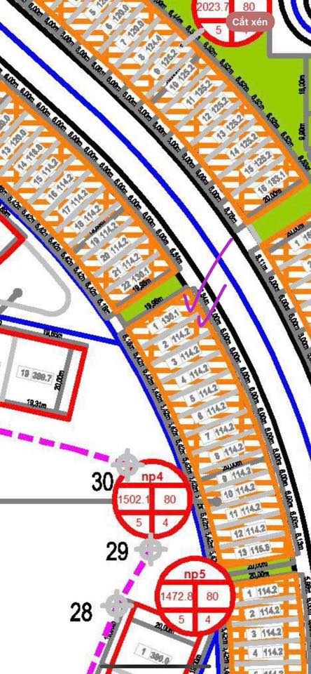 Đất nền góc 3 mặt tiền Lý Nam Đế, Vĩnh Phúc 244m² - Cơ hội đầu tư tuyệt vời!