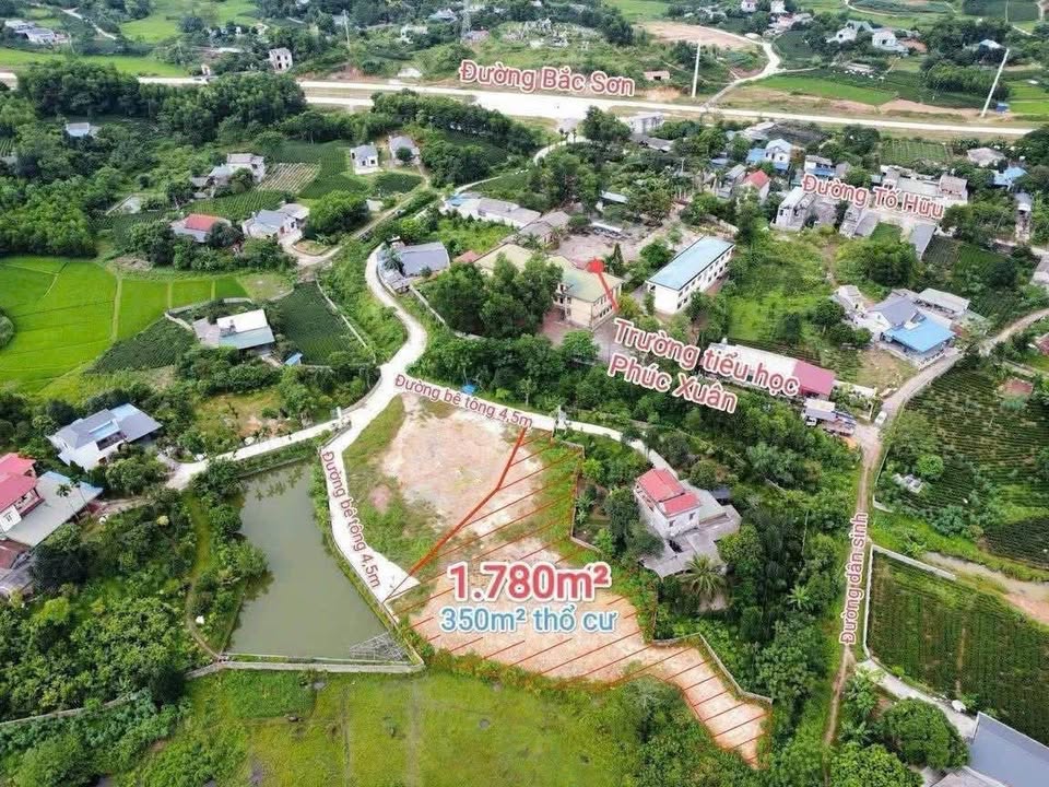 Đất thổ cư 400m² Phúc Xuân Thái Nguyên 650m² - Giá tốt nhất thị trường 2 tỷ!