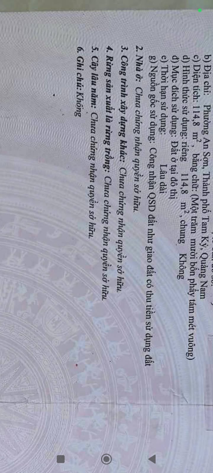 Nhà gác lửng 2 mặt tiền Trần Cao Vân, Tam Kỳ 114m² giá 1.7 tỷ - Cơ hội đầu tư tuyệt vời!