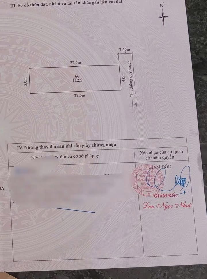 Đất nền đẹp phường Đông Vệ 112.5m² giá 5 tỷ - Pháp lý sổ đỏ chính chủ!