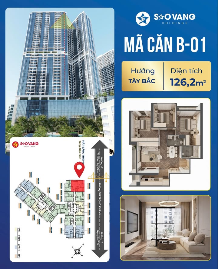 Căn hộ Kepler Tower Hà Đông 126,2m² giá thỏa thuận - Thiết kế tối ưu cho cuộc sống hiện đại!