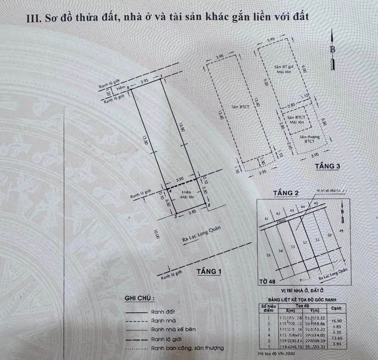 Nhà phố Cư xá Phú Thọ Hòa quận 11 54m² giá 8.5 tỷ - Kinh doanh đỉnh cao!