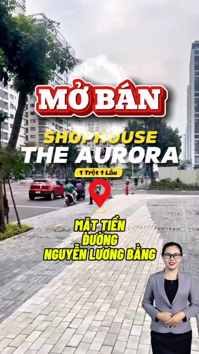Shophouse The Aurora Nguyễn Lương Bằng 117m² - Sản phẩm cực hiếm tại Phú Mỹ Hưng!