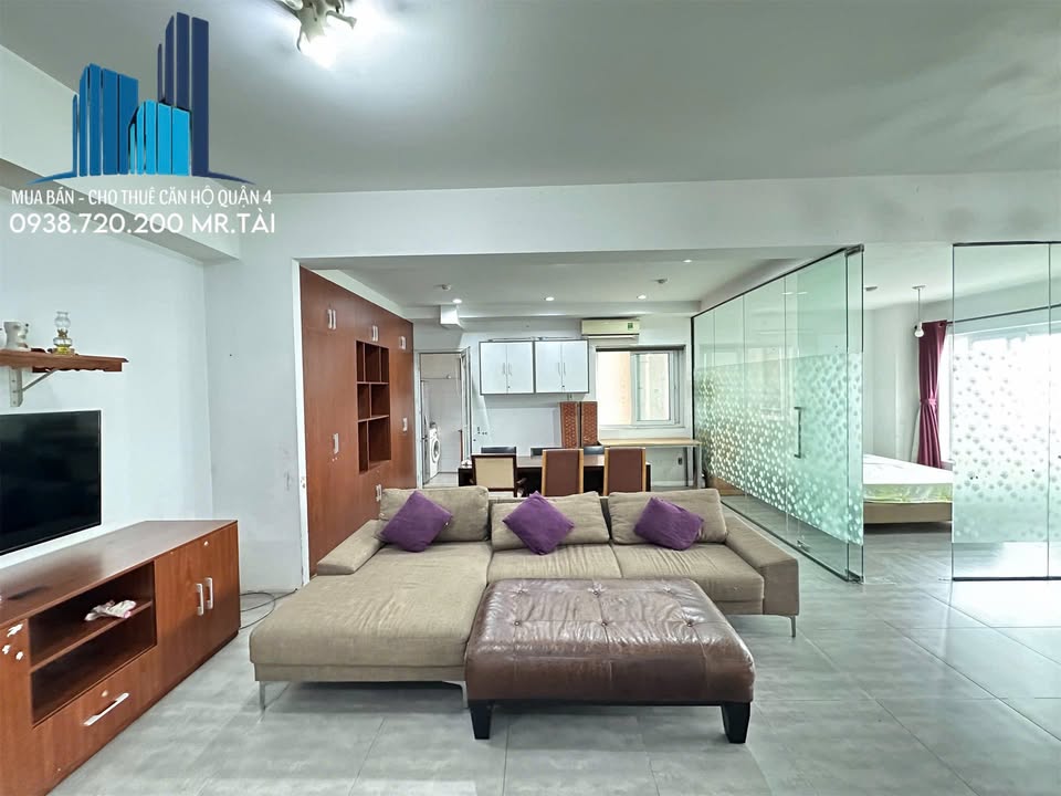 Chung cư Vạn Đô Quận 4 107m² giá 16 triệu - Full nội thất sang trọng!