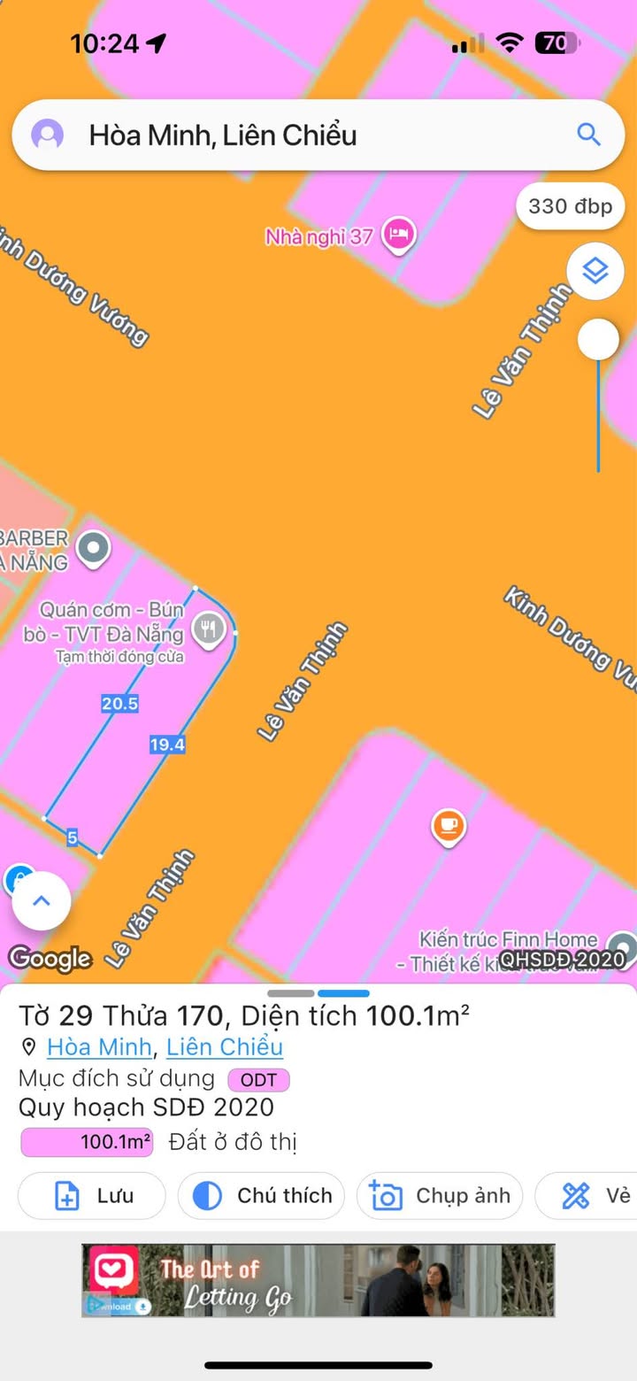 Đất nền góc 2 mặt tiền Kinh Dương Vương - Lê Văn Thịnh 100m² giá 12.9 tỷ - Cơ hội đầu tư tuyệt vời!