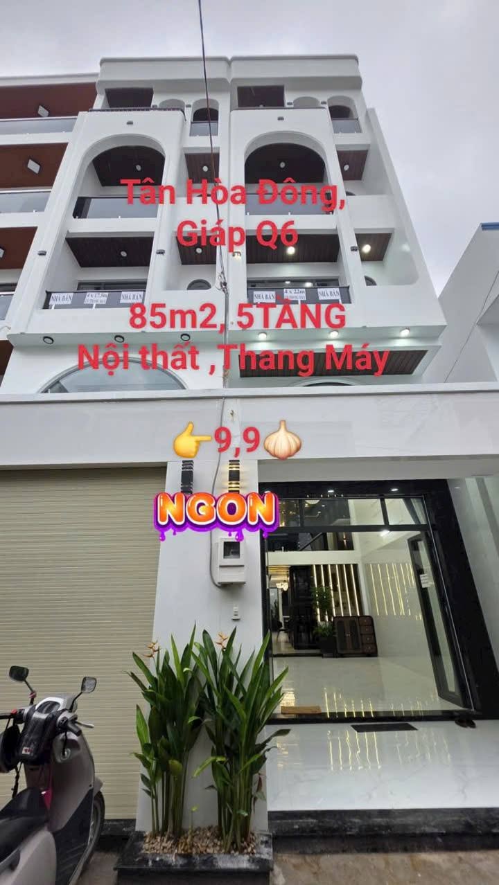 Nhà phố Tân Hòa Đông, Bình Tân 84,9m² giá 9,9 tỷ - Đầu tư sinh lời ngay!
