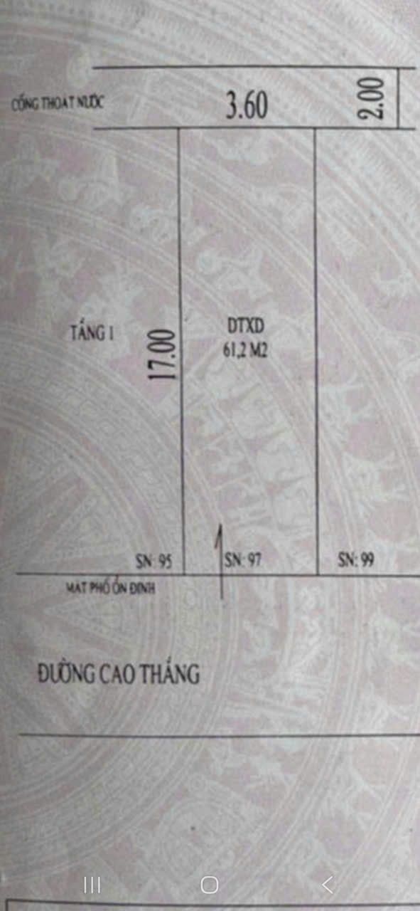 Nhà mặt phố Cao Thắng, Móng Cái 61.2m² giá 13 tỷ - Kinh doanh tuyệt vời!