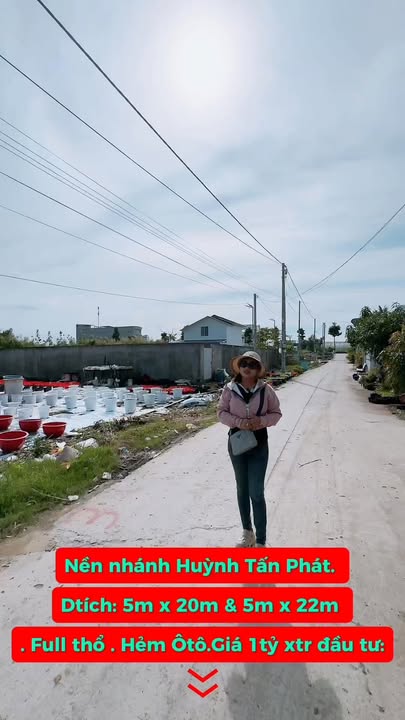 Đất nền hẻm ô tô 110 Huỳnh Tấn Phát, Rạch Giá, 105m² - Đầu tư sinh lời ngay!