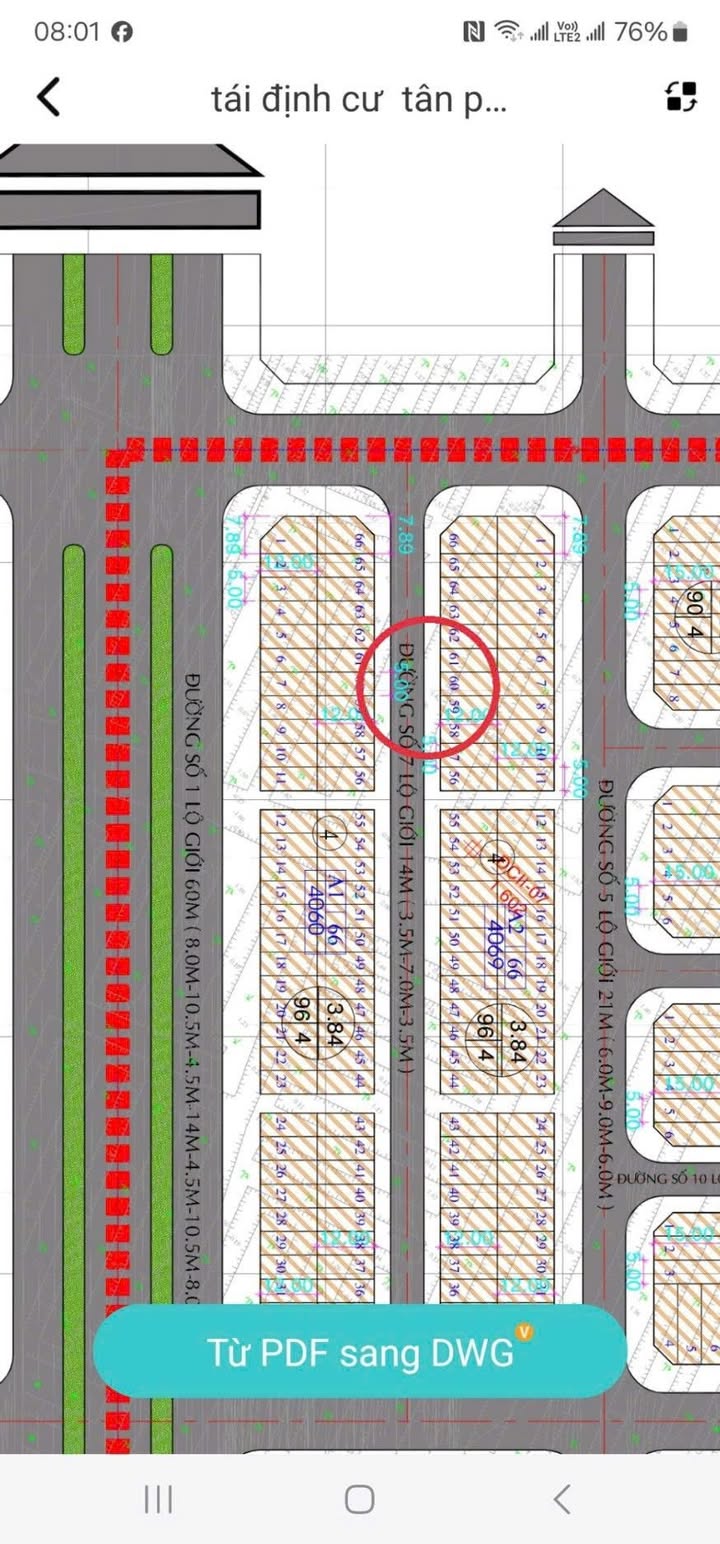 Đất nền TĐC Tân Phú, Cái Răng, Cần Thơ 60m² - Giá chỉ 800 triệu, đầu tư sinh lời ngay!