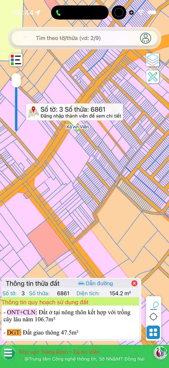 Đất nền lô góc An Viễn, Trảng Bom 154m² giá 1.9 tỷ - Cơ hội đầu tư tuyệt vời!