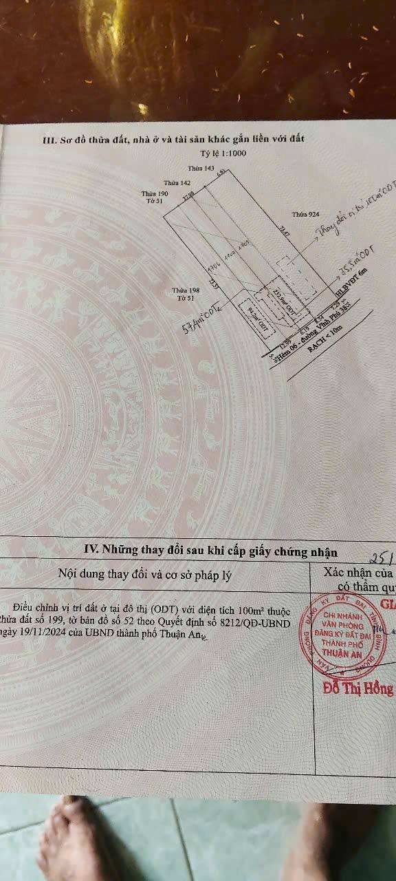 Đất nền Vĩnh Phú, Thuận An 943m² giá 18 tỷ - Cần bán gấp!