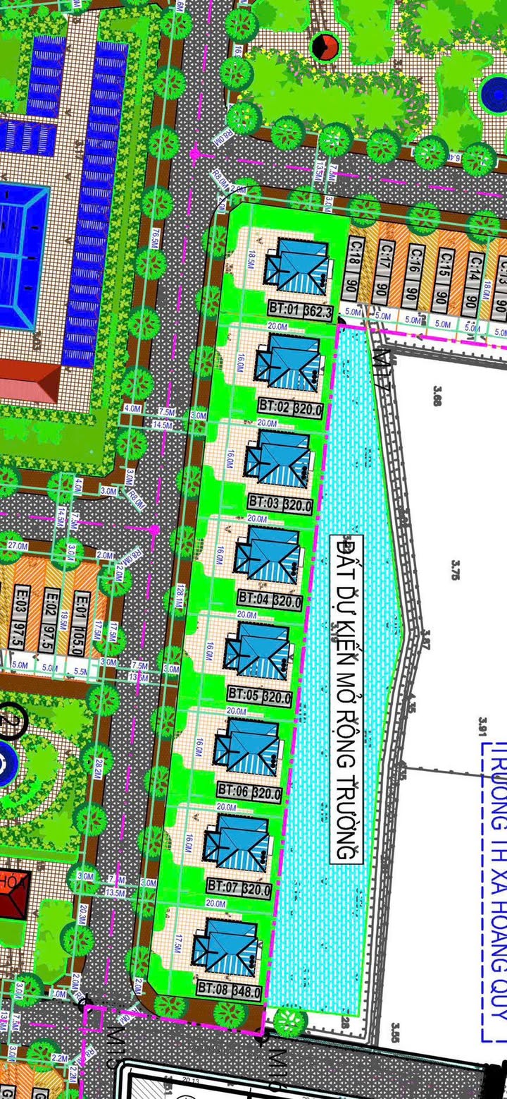 Bán lô đất biệt thự KĐT Phú Quý Hoằng Hóa 320m² giá 4 tỷ - Pháp lý rõ ràng!