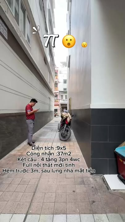 Nhà phố 4 tầng Bùi Văn Thêm, Phú Nhuận 37m² giá 7.9 tỷ - Sát công viên Gia Định!