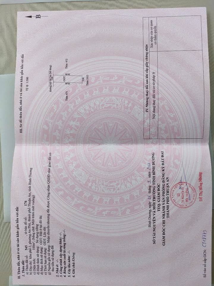 Đất An Phú Tân Uyên 100m² giá 2.45 tỷ - Khu vực phát triển sôi động!