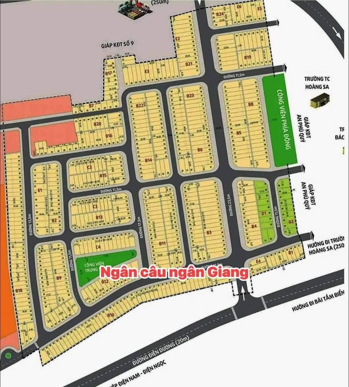 Đất nền KĐT Ngân Câu Ngân Giang, Đà Nẵng 80m² giá 2.75 tỷ - Cơ hội đầu tư hấp dẫn!