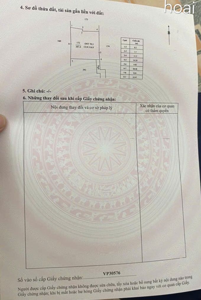 Đất Liễu Đề Nghĩa Hưng 316.9m² giá 1.62 tỷ - Cơ hội hiếm có cho biệt thự!