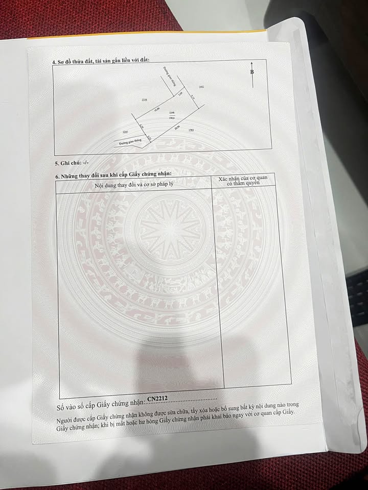 Đất thổ cư 190m² tại phường Quyết Thắng, giá 1.2 tỷ - Sổ hồng chính chủ!