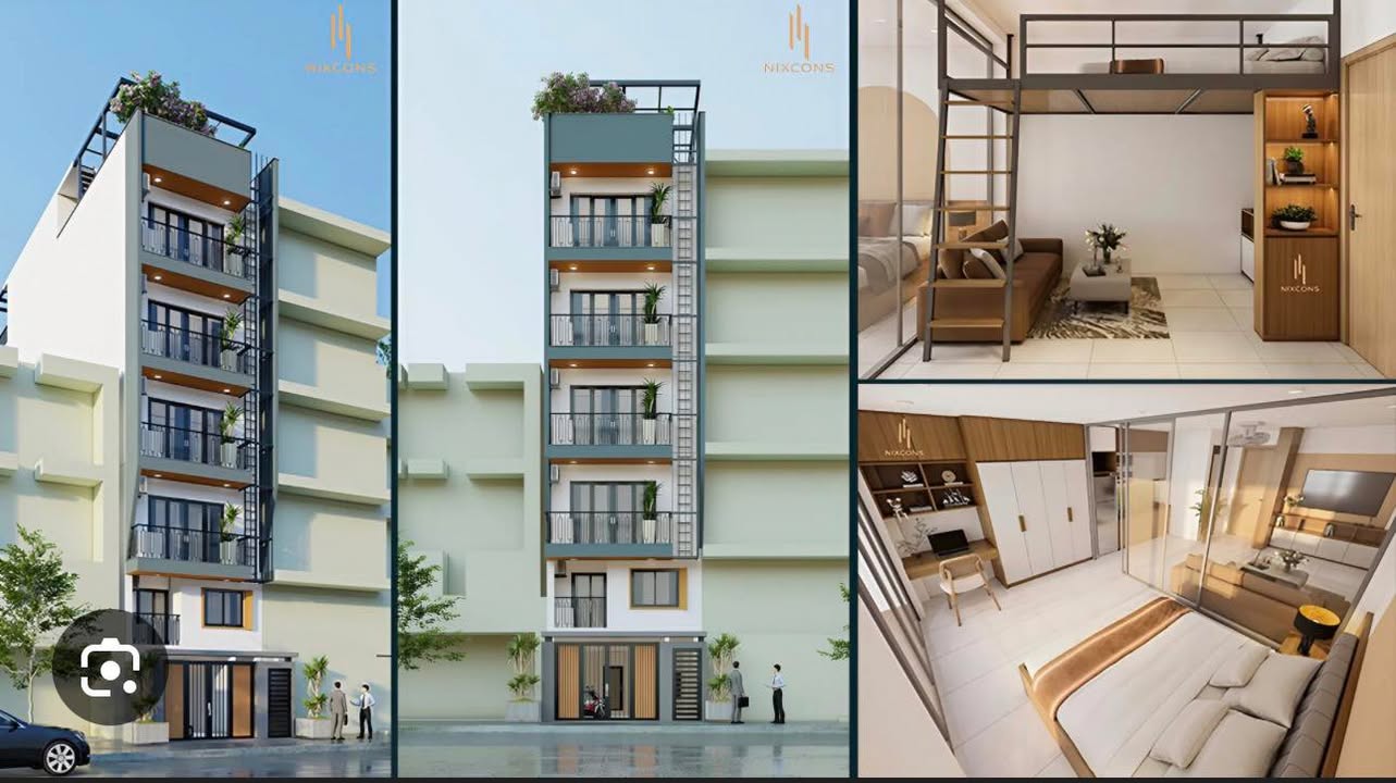 Căn hộ dịch vụ đường Phạm Văn Bạch, Tân Bình 104m² giá 12 tỷ - Đầu tư sinh lời ngay!