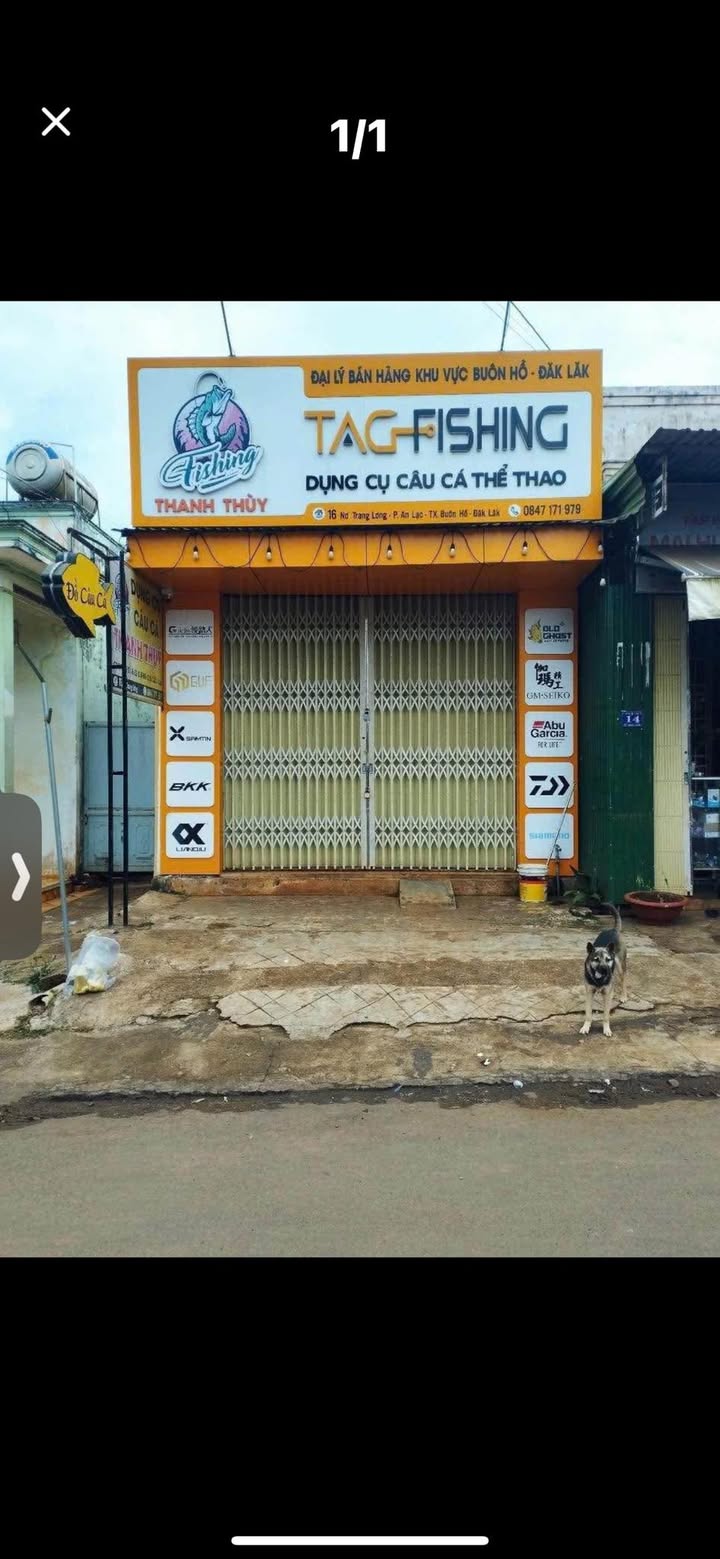 Nhà cấp 4 mặt tiền Nơ Trang Lơng, An Lạc, Buôn Hồ, Đắk Lắk 89m² giá 4 tỷ - Kinh doanh sầm uất!