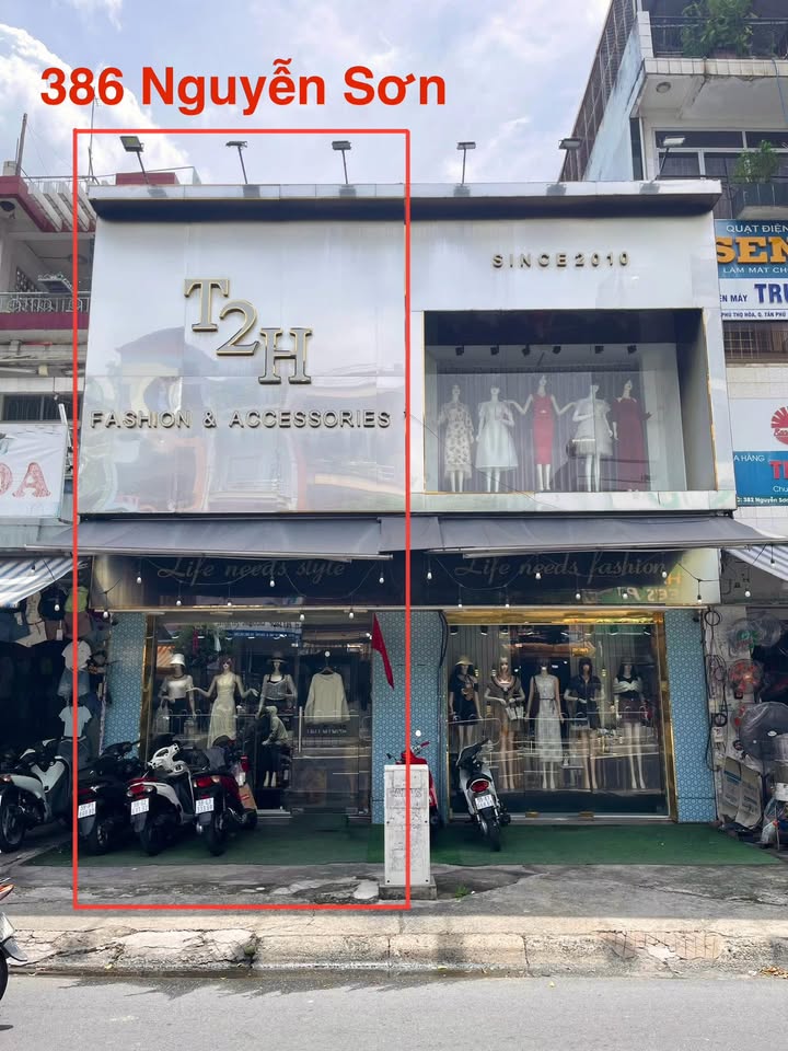 Cho thuê mặt tiền kinh doanh 386 Nguyễn Sơn, Tân Phú 80m² - Vị trí sầm uất, thuận lợi kinh doanh!