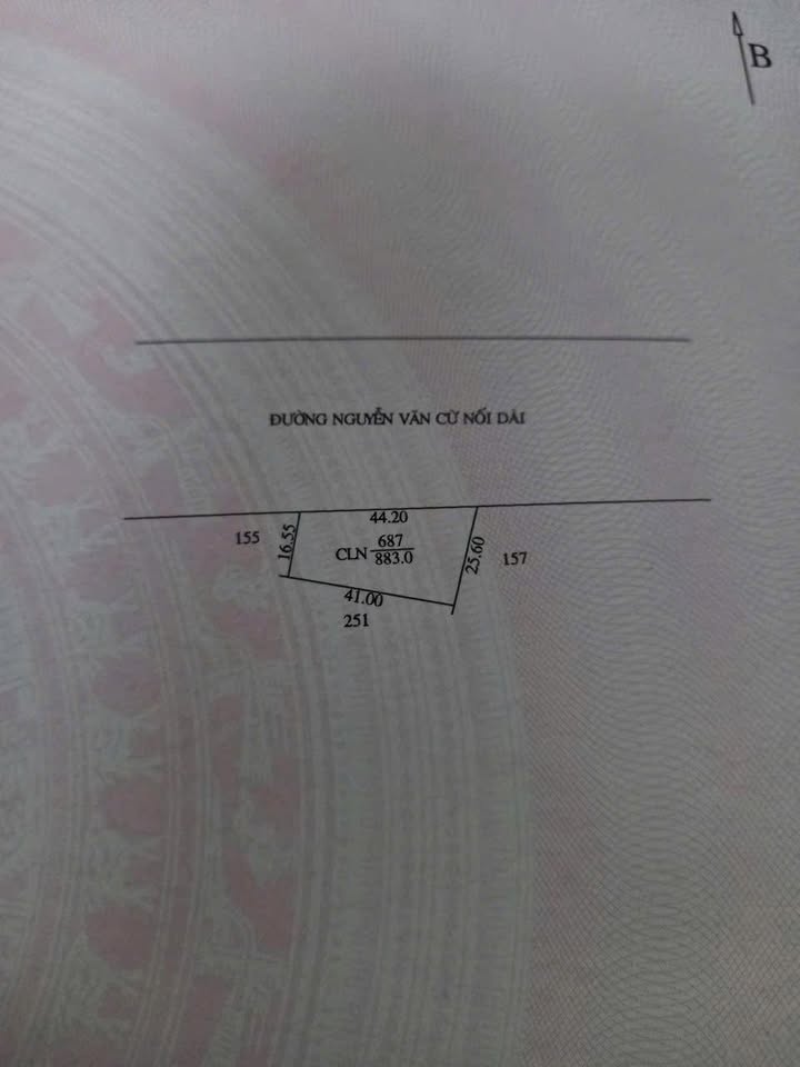 Đất nền biệt thự 883m² đường Nguyễn Văn Cừ, giá chỉ 8.67 tỷ - Đầu tư sinh lời cao!