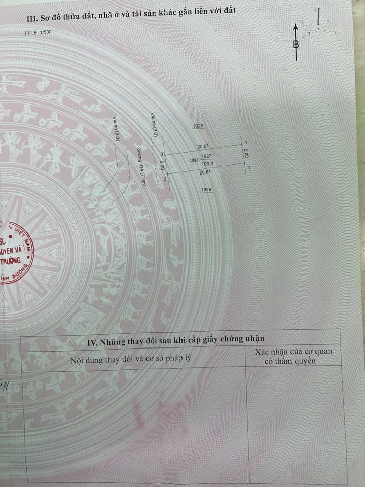 Đất nền Lai Hưng, Bàu Bàng 103m² giá 1 tỷ - Đầu tư sinh lời ngay!