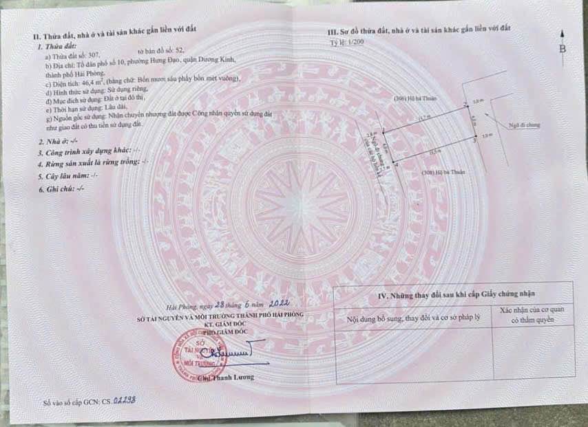 Nhà riêng ngõ 4m đường Trần Bá Lương, 46m² giá 1.5 tỷ - Đầu tư sinh lời ngay!