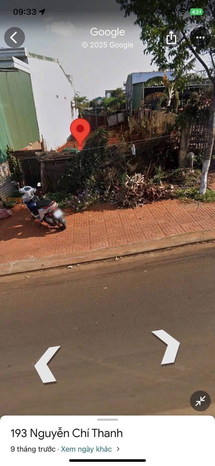 Đất thổ cư đường Nguyễn Chi Thanh Buôn Ma Thuột 123m² giá 2.1 tỷ - Cần bán gấp!